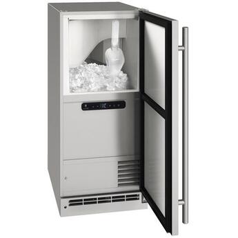 U-Line UOCL115SS01B Outdoor Series 15 Inch Freestanding Ice Maker — thumbnail 2